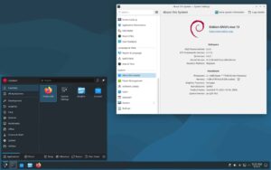 debian13 trixie kde desktop