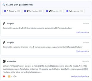 Plugin EG Social Timeline