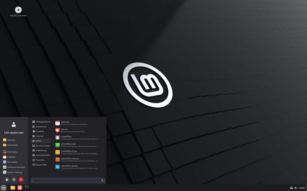 Linux MInt Cinnamon