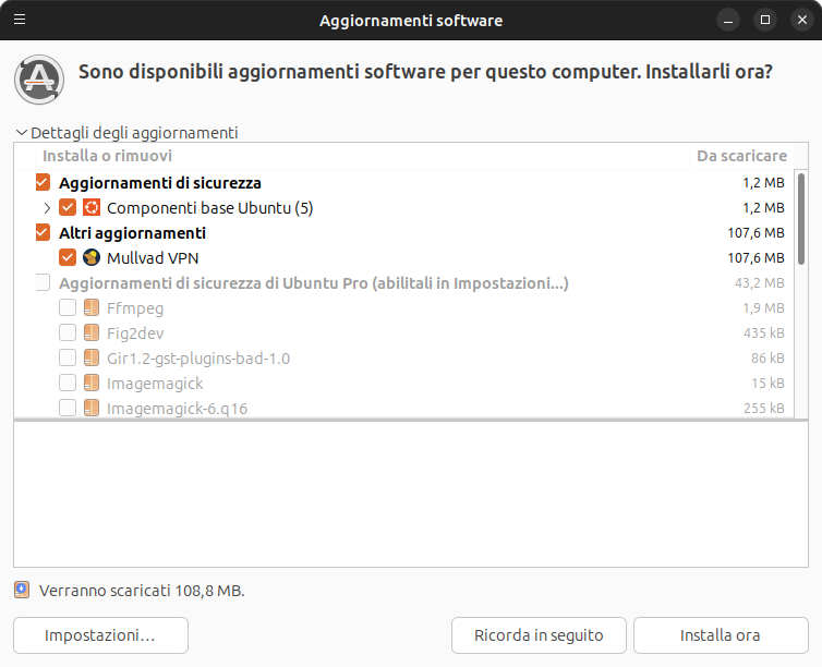 Screenshot software Ubuntu 24.04 LTS