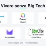 Vivere senza Big Tech